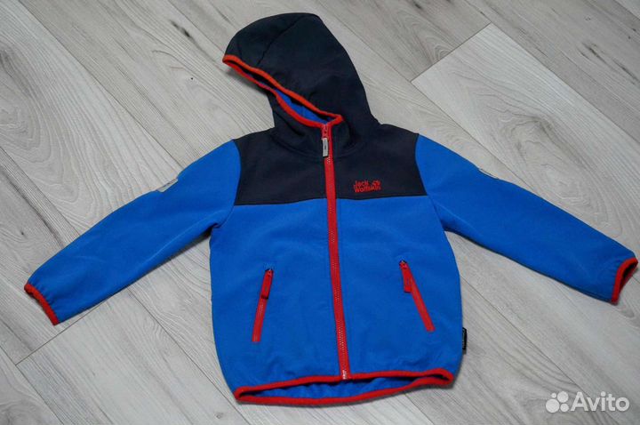 Jack Wolfskin fourwinds софшельная детская куртка