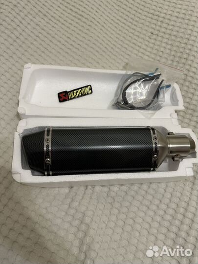 Выхлопной Глушитель для мотоцикла, 38-51 мм