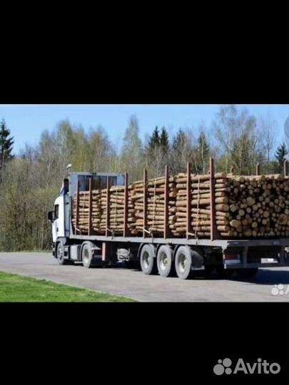 Перевозка круглого леса пиломатериалов