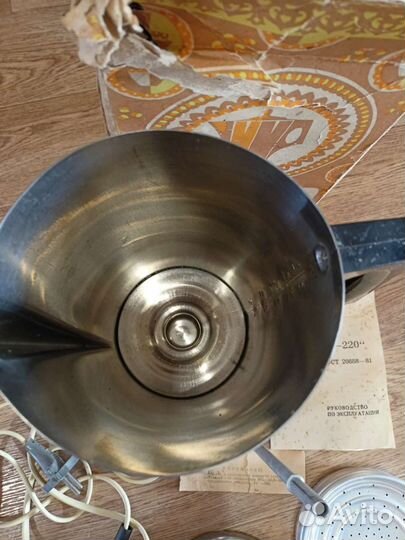 Электрокофеварка и клапан