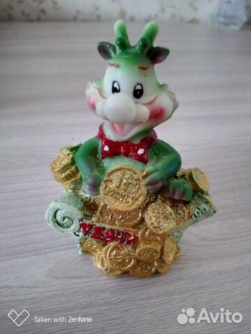 Копилка-дракон из полистоуна