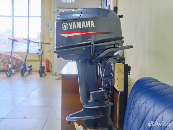 Лодочный мотор yamaha 30hmhs витринный