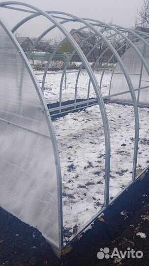 Теплицы усиленные оцинкованные