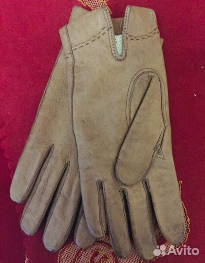 Перчатки кожаные СССР