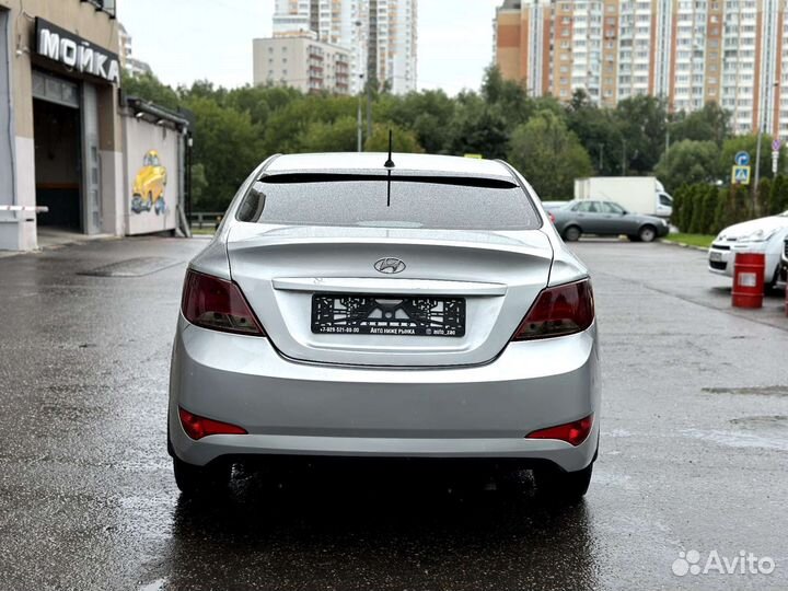 Hyundai Solaris 1.4 AT, 2015, 187 369 км