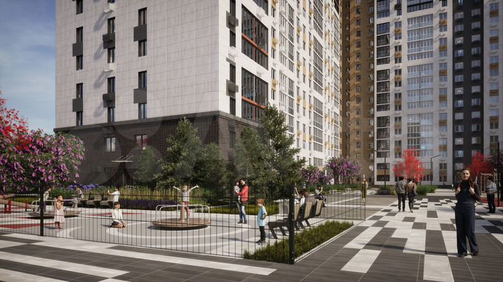 2-к. квартира, 60,7 м², 22/25 эт.