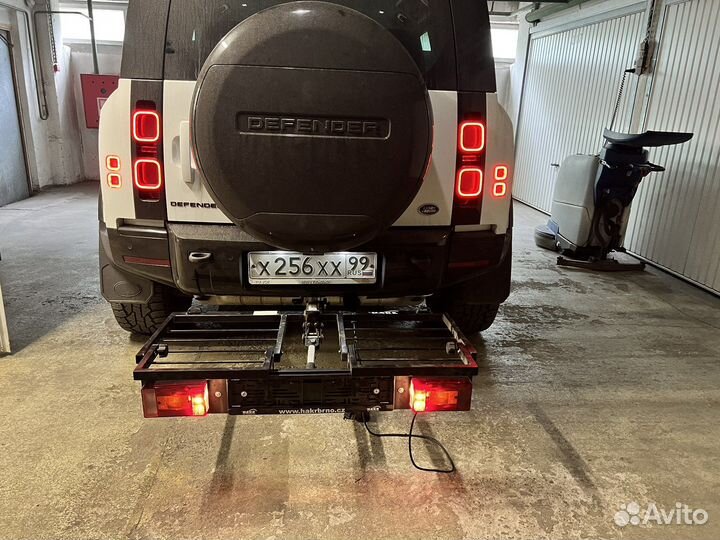 Багжник на фаркоп hakr на быстросъеме