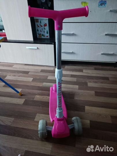 Самокат детский трехколесный бу