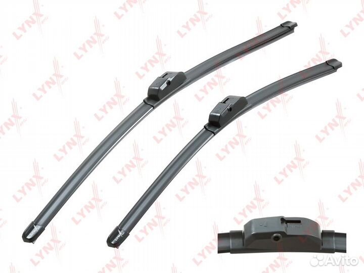 LB-1253) Комплект бескаркасных щеток стеклоочи