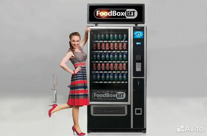 Вендинговые автоматы с напитками на продажу