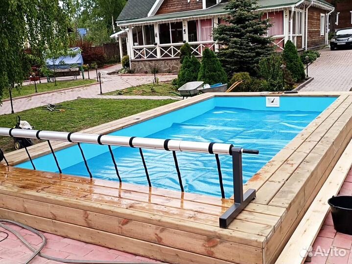 Бассейн 5,7х2,8 из пластика