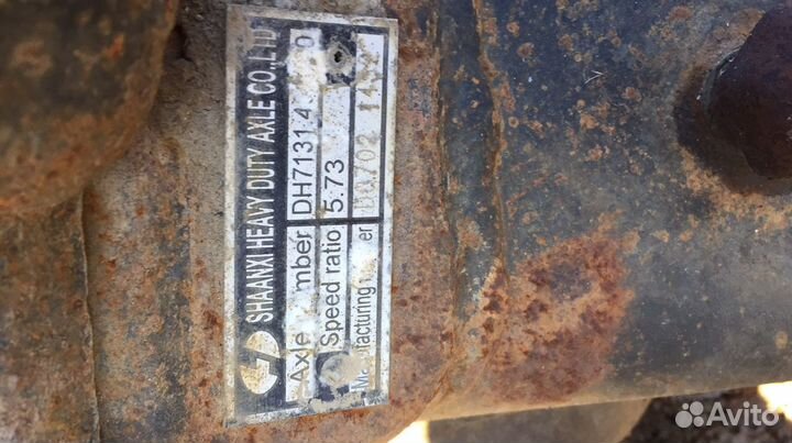 Самосвал Шакман,мосты. f2, f3