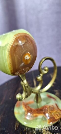 Подсвечник из оникса