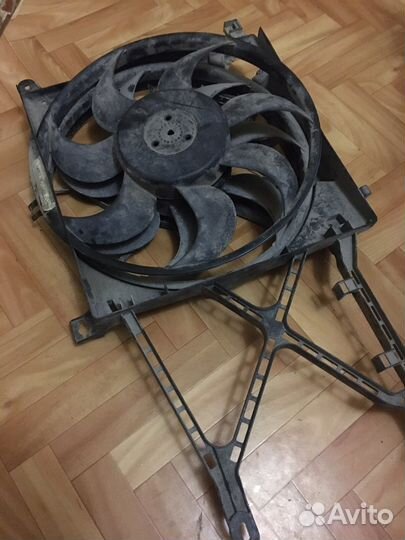 Вентилятор охлаждения на опель астра/opel astra h