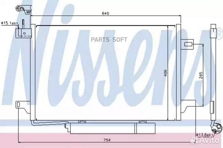 Радиатор кондиционера mercedes-benz A-series W169