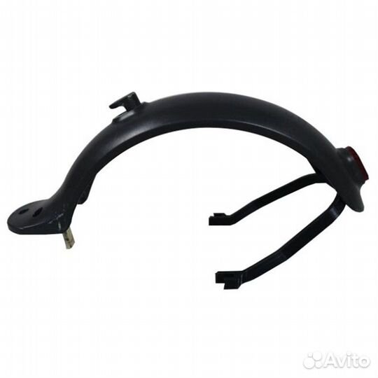 Поддержка заднего крыла черная электросамоката