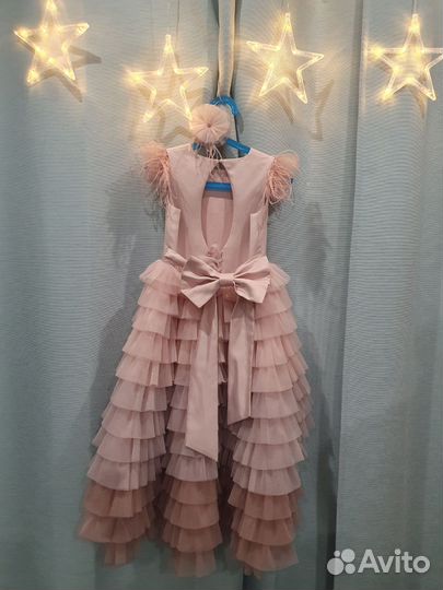 Платье нарядное для девочки 110 116
