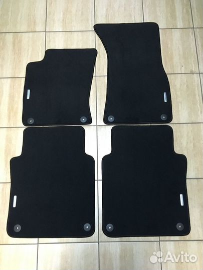 Автоковрики Премиум ворсовые Audi A8 D4 Long цвет