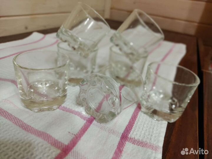 Рюмки водочные стеклянные