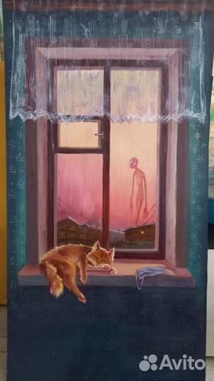 Картина маслом, вечер