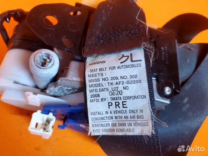 Ремень безопасности передний левый Infiniti M35