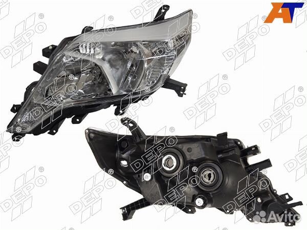 Фара toyota land cruiser prado