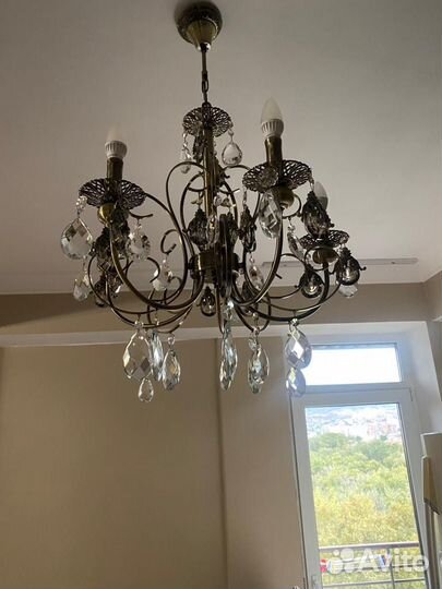 Люстра хрустальная