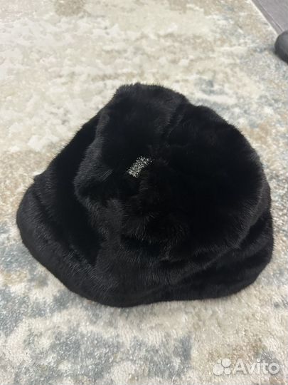 Шапка норковая женская новая