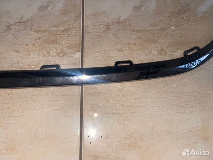 Молдинг решетки радиатора Volkswagen Polo 6 С 2020