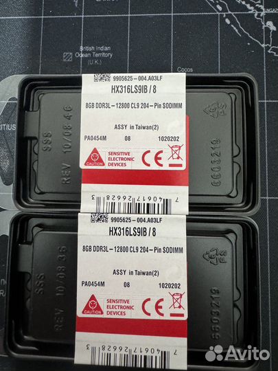 Оперативная память ddr3L 1600мгц новая sodimm