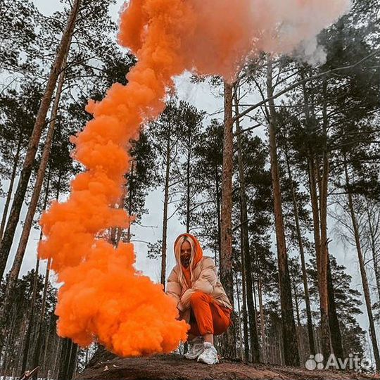 Цветной Дым для фотосессий двухминутный