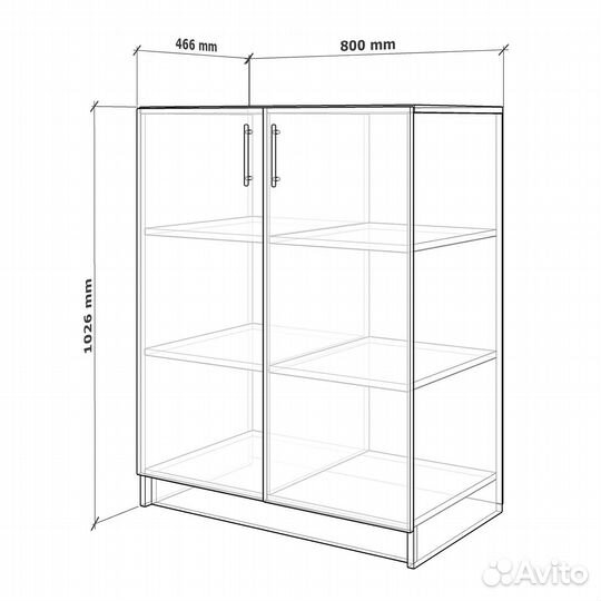 Тумба Барри-951c ясень шимо светлый прикроватная