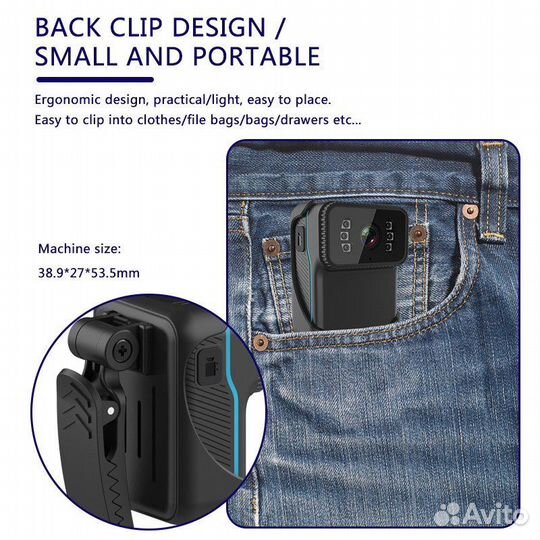 Экшн-камера CS02 1080P HD, WiFi, DV