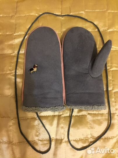 Новые варежки зимние детские