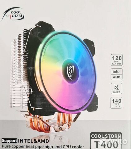 Охлаждение новое для процессора башенное