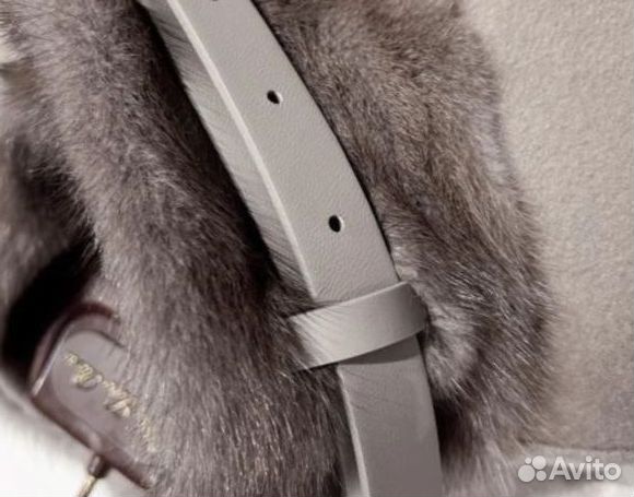 Пальто из кашемира с норкой Loro Piana FAL3511