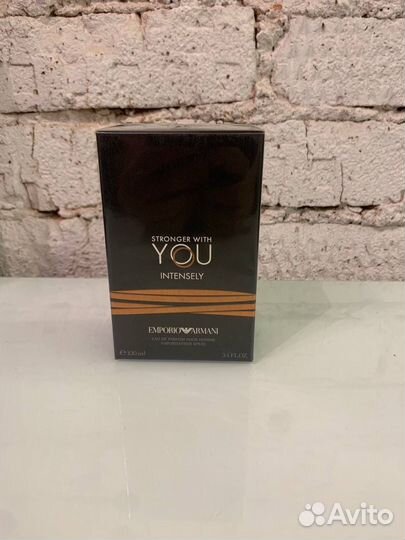 Armani stronger with you intensely
