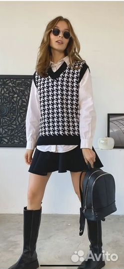 Жилет женский вязаный