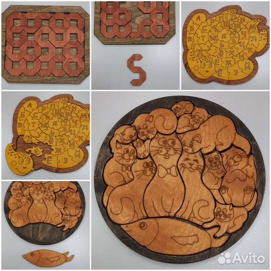 Изготовление сувениров из дерева. Головоломки