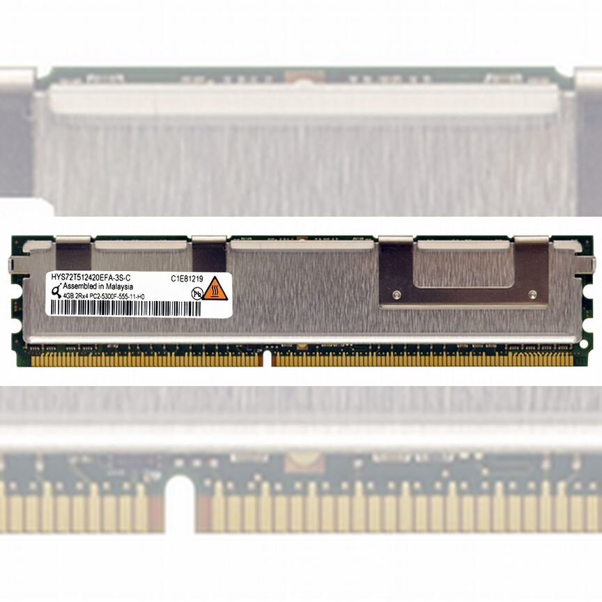 [HYS72T512420EFA-3S-C] Оперативная Память Qimonda Hys72t512420efa-3s-C