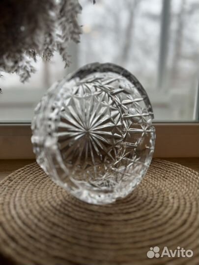 Конфетница хрусталь СССР