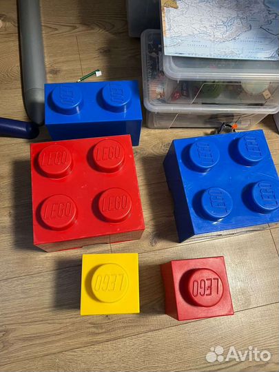 Lego ящик и лего коробка для хранения лего деталей