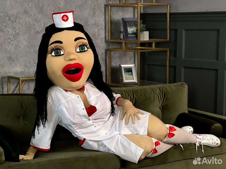 Поздравление от Джессики, ростовая кукла, стриптиз