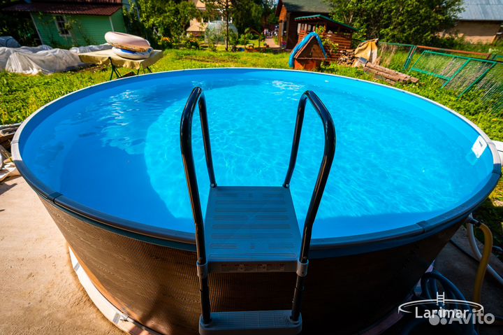 Бассейн морозостойкий каркасный напрямую с завода