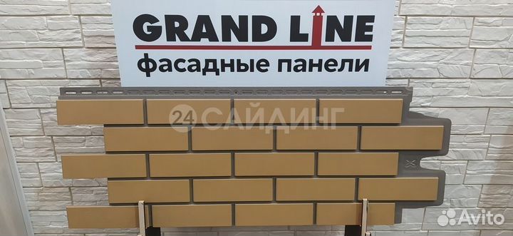 Фасадные панели Grand Line Кирпич Клинкерный 