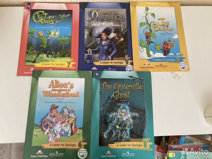 Тетради Spotlight английский новые Ваулина