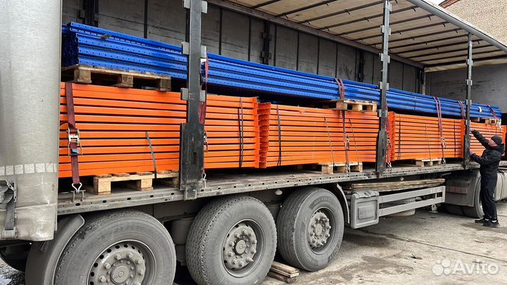 Стеллажи паллетные пск (Складской мир) бу # 6498