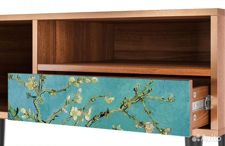 Тв-тумба T3 - Орех - Almond Blossom