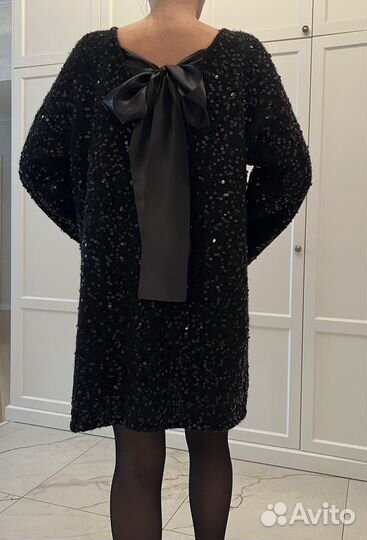 Платье с пайетками