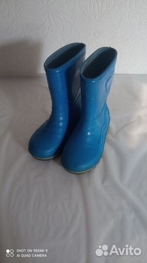 Детские резиновые сапоги 24 размер
